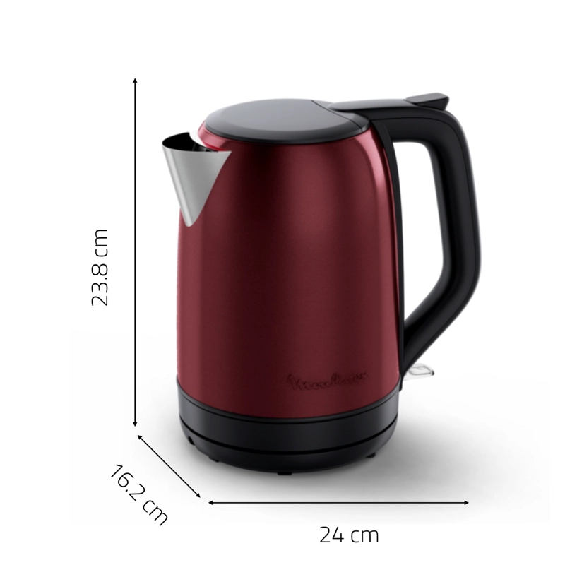 HERVIDOR SUBITO 1,7 L ROJO MOULINEX - 8