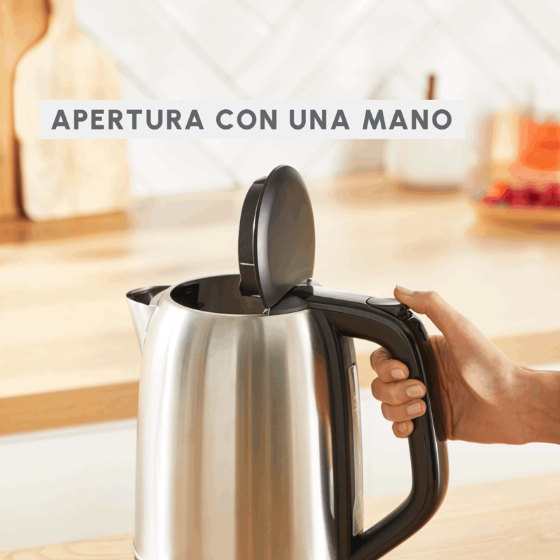 HERVIDOR SUBITO INOX 1,7L GRIS MOULINEX - 6