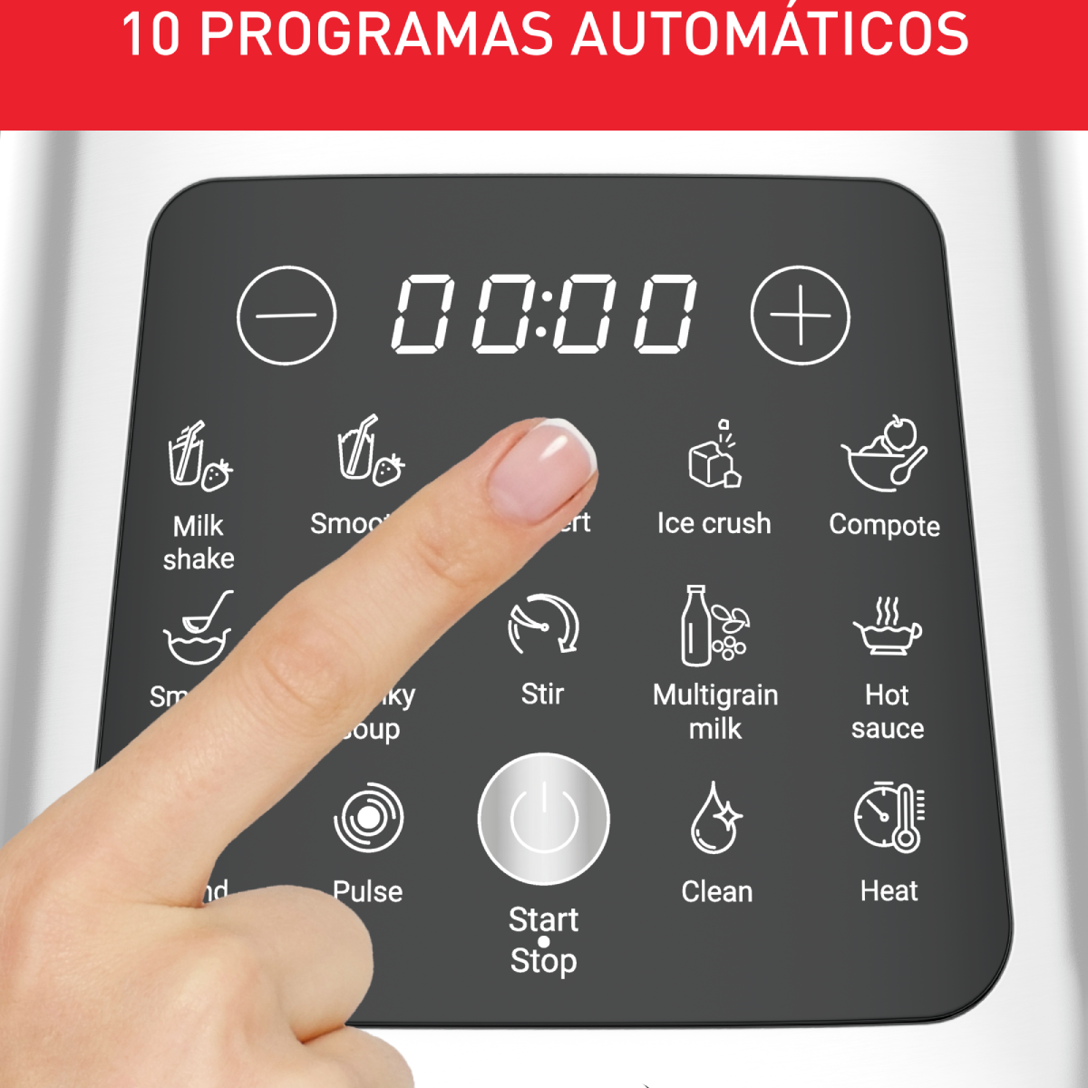 LICUADORA PERFECT MIXCOOK 1400W 2L MOULINEX - 6
