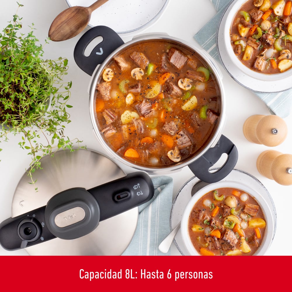 OLLA A PRESION SECURE COMPACT 8L TEFAL - 2