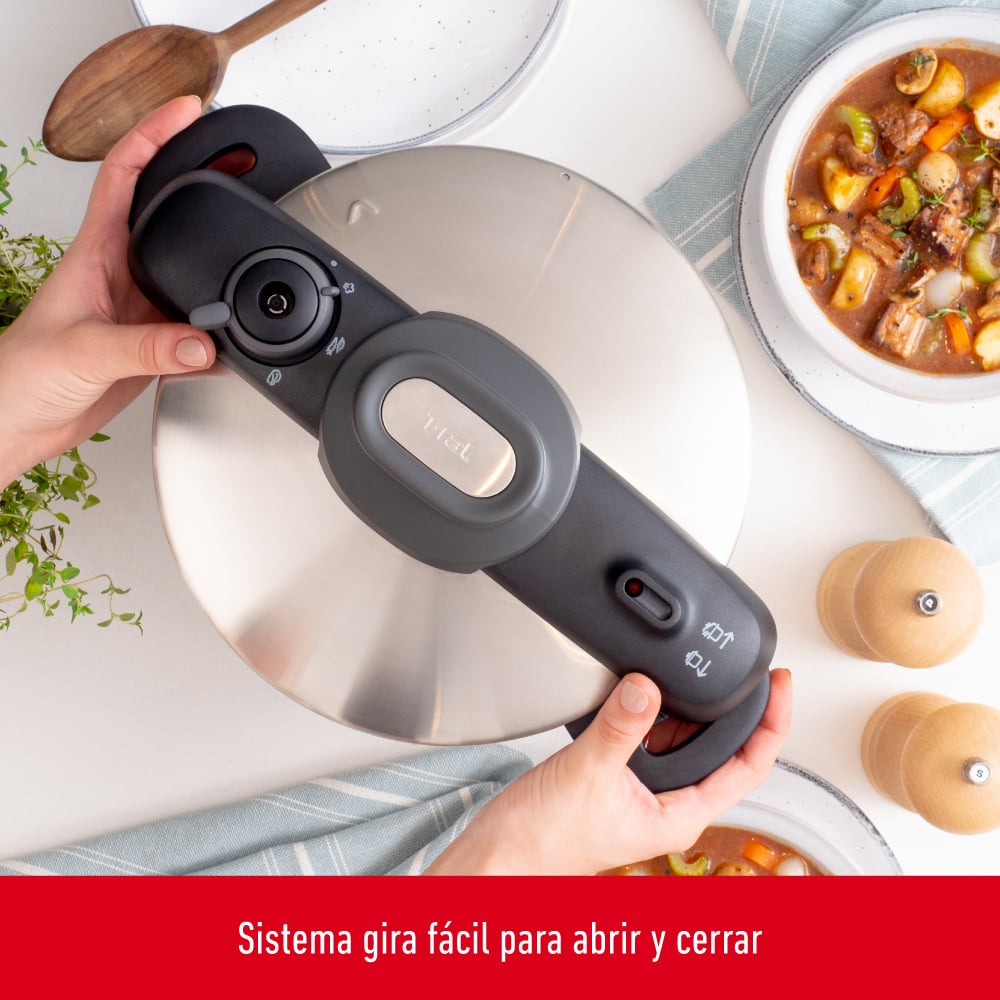 OLLA A PRESION SECURE COMPACT 8L TEFAL - 4