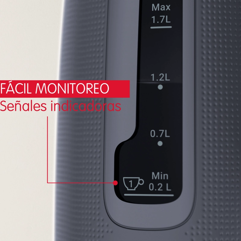 HERVIDOR MORNING 1,7L NEGRO MOULINEX - 4