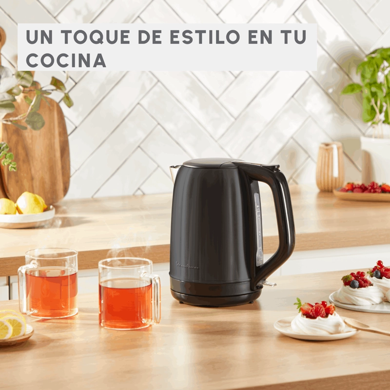 HERVIDOR SUBITO 5 1,7 L INOX NEGRO - 6