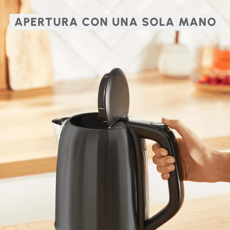 HERVIDOR SUBITO 5 1,7 L INOX NEGRO - 7
