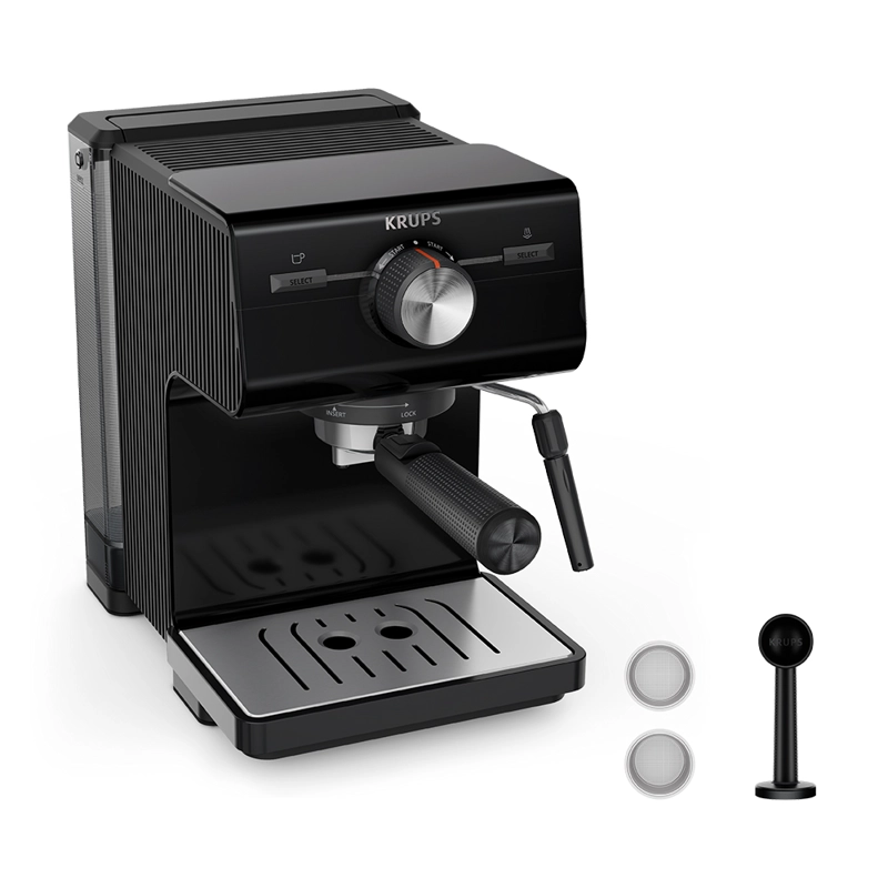 CAFETERA ESPRESSO AUTHENTIC NEGRO KRUPS - 1
