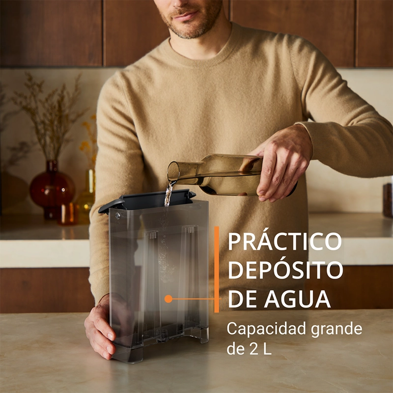 CAFETERA ESPRESSO AUTHENTIC NEGRO KRUPS - 6
