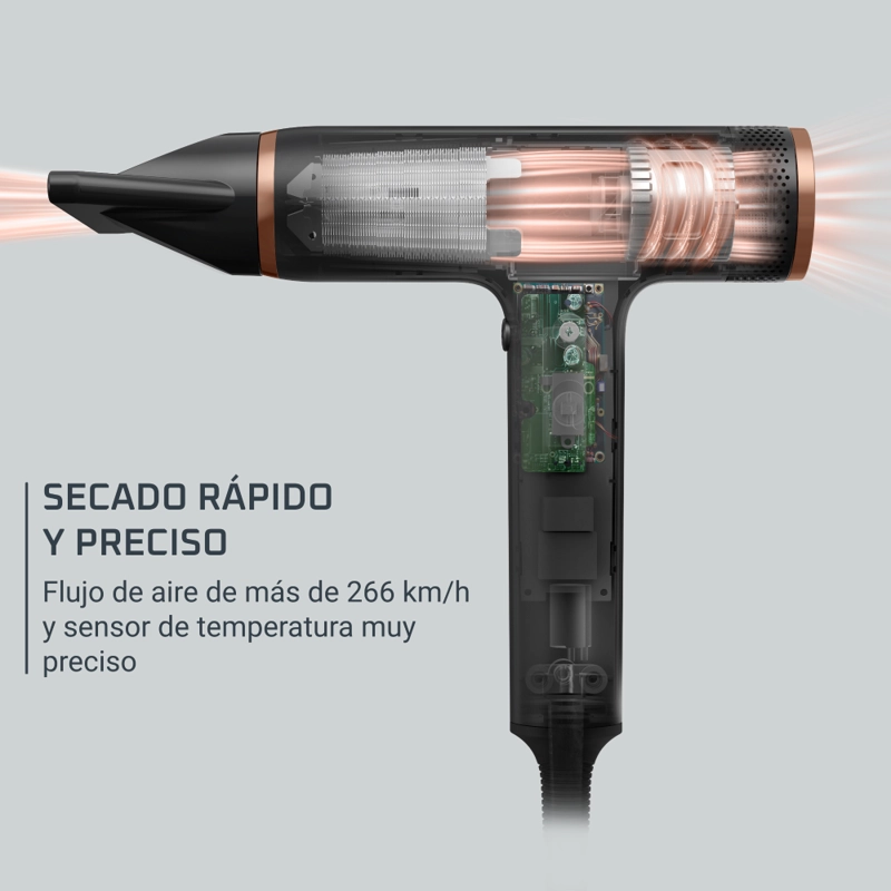 SECADOR DE PELO MAESTRIA NANO NEGRO ROWENTA - 5