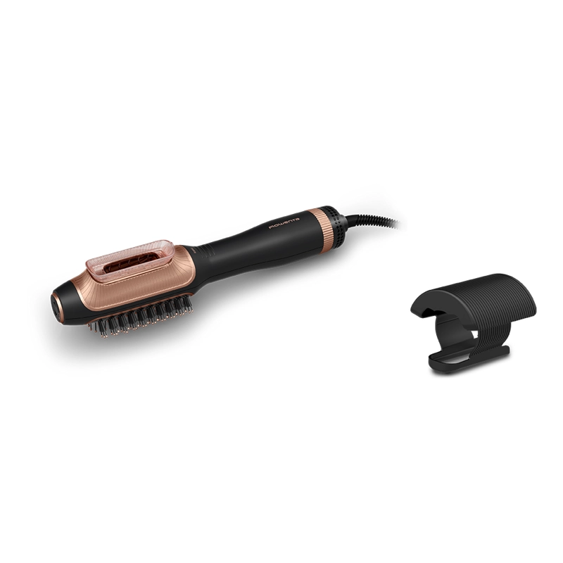 CEPILLO DE AIRE CALIENTE Y SECADOR DE PELO 2 EN 1 REVERSO NEGRO ROWENTA - 1