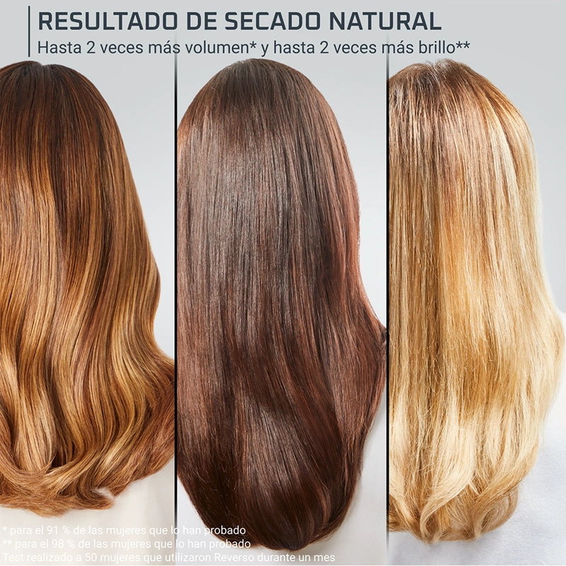 CEPILLO DE AIRE CALIENTE Y SECADOR DE PELO 2 EN 1 REVERSO NEGRO ROWENTA - 7