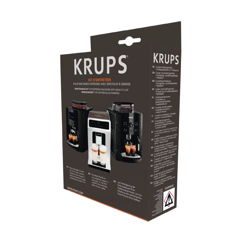 KIT DE LIMPIEZA CAFETERAS FULL AUTOMATICAS KRUPS - 1