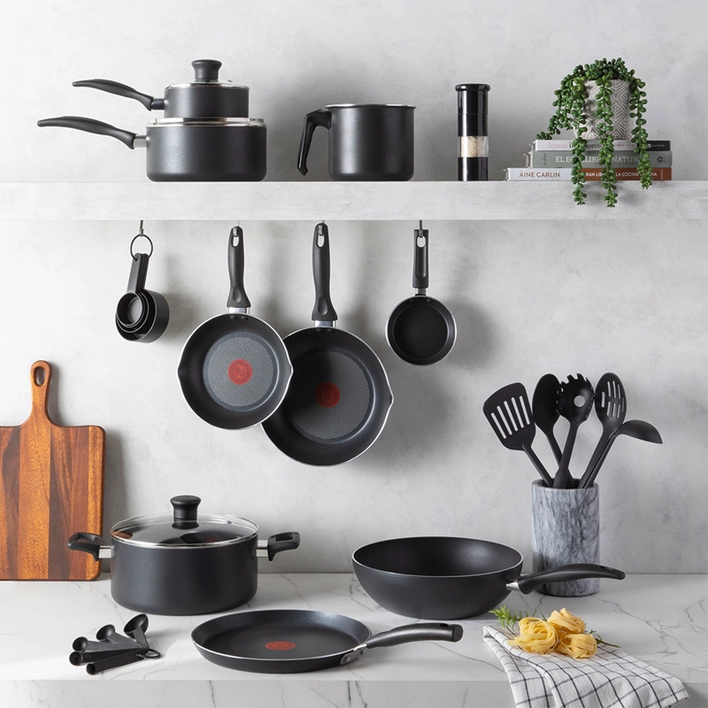 BATERIA DE COCINA ANTIADHERENTE SUPER COOK 26 PIEZAS TEFAL - 2
