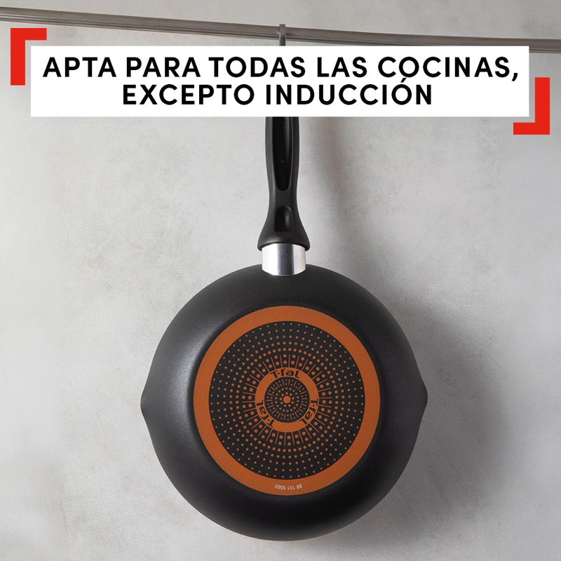 BATERIA DE COCINA ANTIADHERENTE SUPER COOK 26 PIEZAS TEFAL - 6