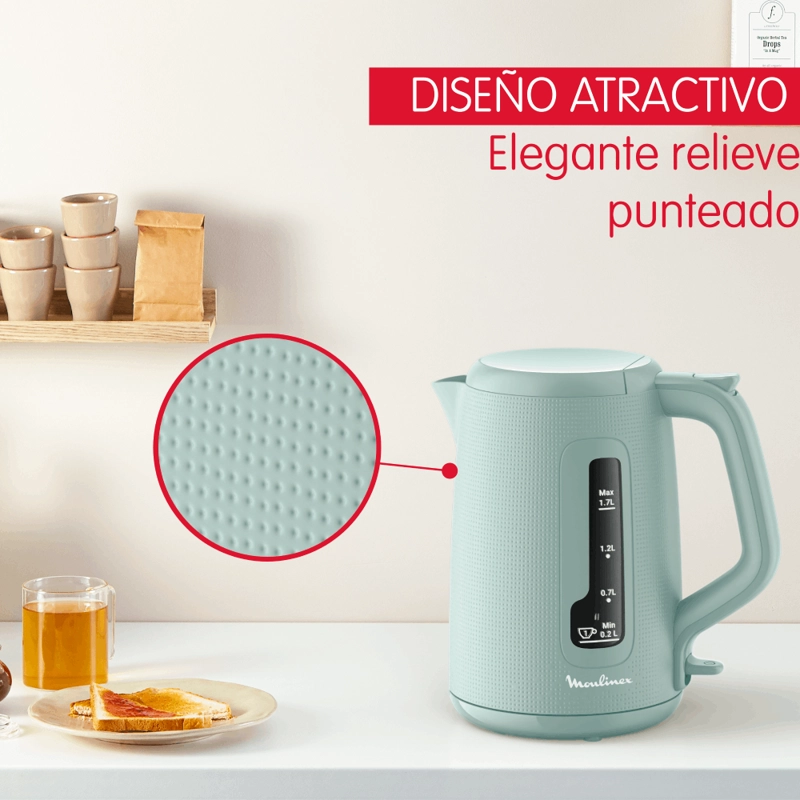 HERVIDOR MORNING 1,7L EUCALIPTO - 5