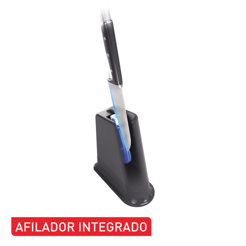 CUCHILLO DE CHEF EVERSHARP PRO CON AFILADOR + TACO TEFAL - 6