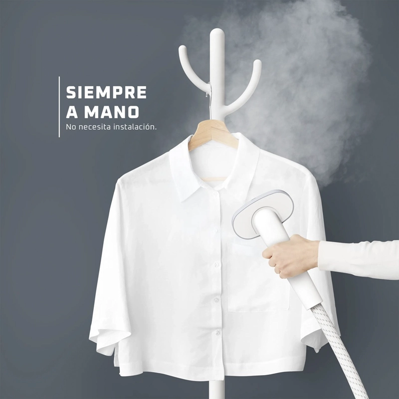 PLANCHA DE VAPOR VERTICAL ORIGIN BLANCA ROWENTA - 5