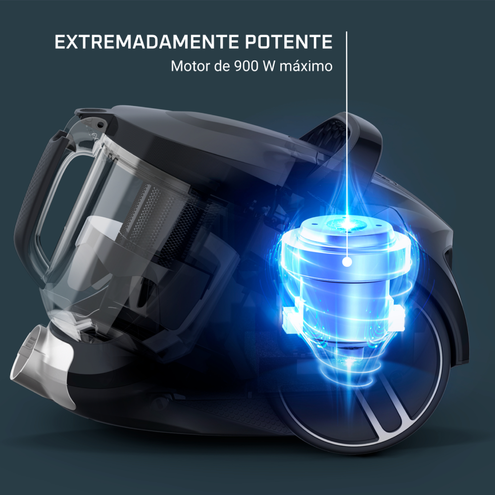 ASPIRADORA DE ARRASTRE COMPACT POWER XXL ANIMAL KIT 900W ROWENTA - 5