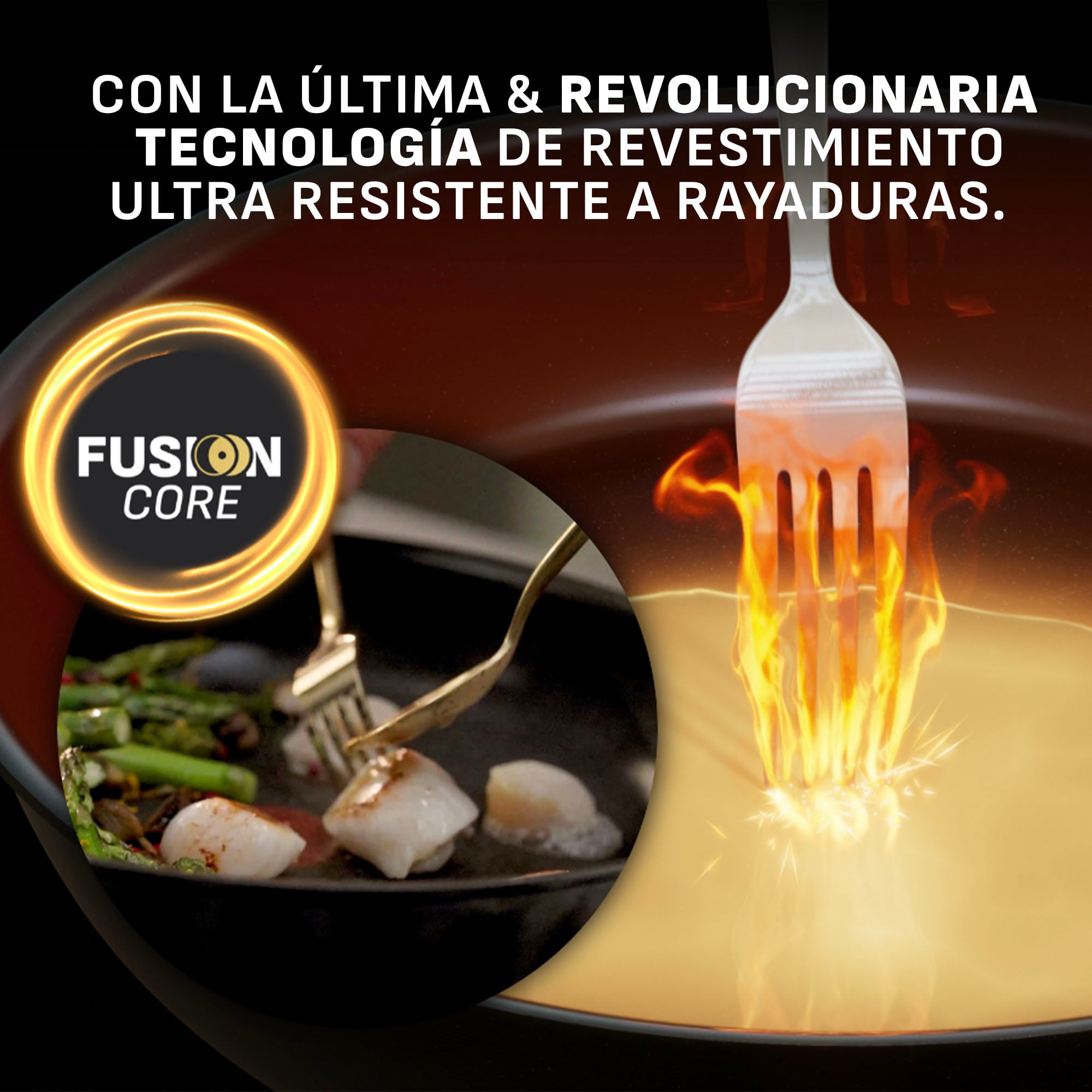 SARTEN 20 CM EXCELLENCE CERAMICA FUSIONCORE TEFAL - 3