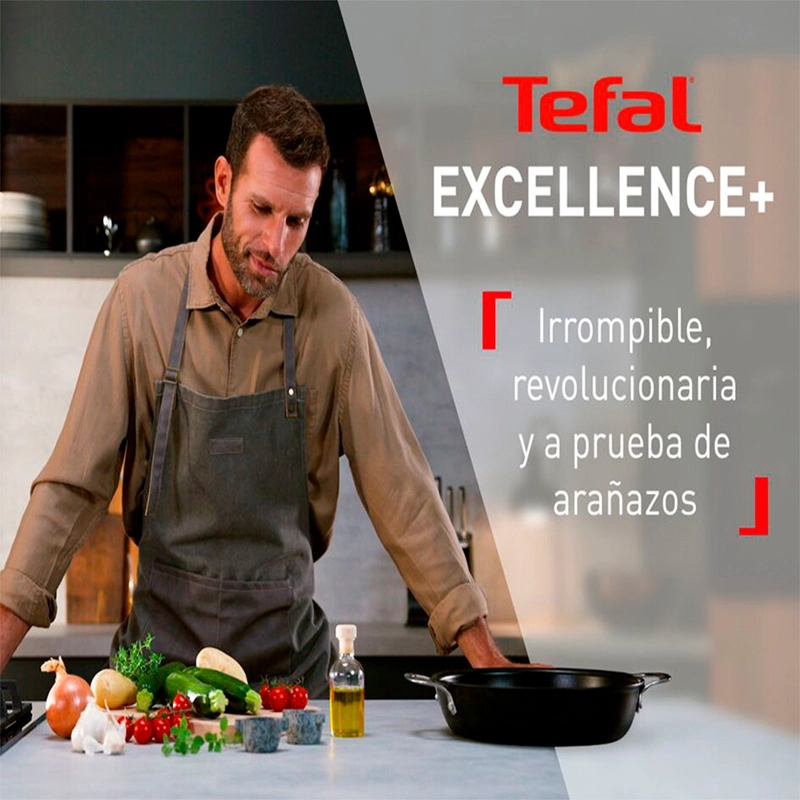 SARTEN 24 CM EXCELLENCE PLUS FUSION CORE TEFAL - 5