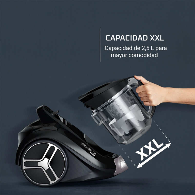 ASPIRADORA TRINEO CICLONICA COMPACT POWER XXL 2,5L ROWENTA - 7