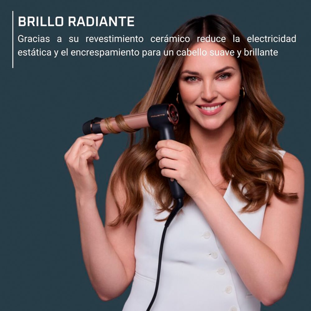 RIZADOR DE PELO FLEX CURL 3 AJUSTES CON TECNOLOGIA SENSOR ROWENTA - 4