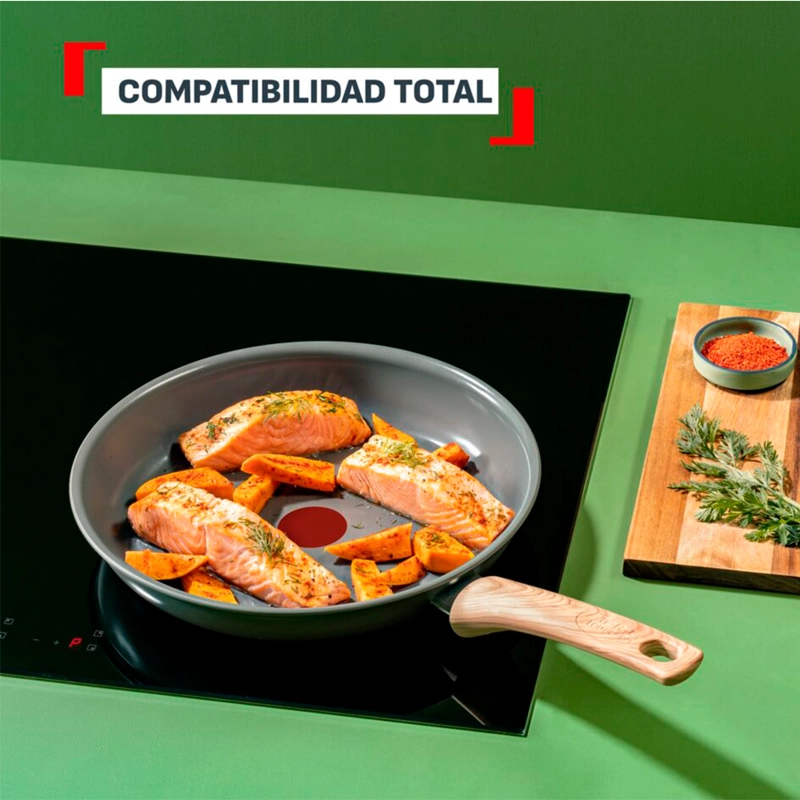 WOK 26 CM RENEW CERAMICA TEFAL - 3