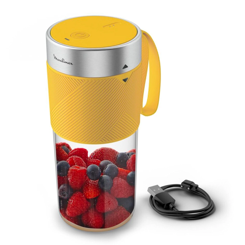 LICUADORA PORTATIL LIGHT MIX AMARILLO 0,3L MOULINEX - 1