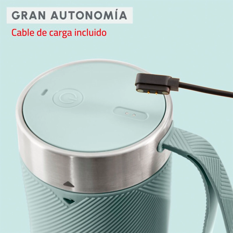 LICUADORA PORTATIL LIGHT MIX AZUL 0,3L MOULINEX - 5