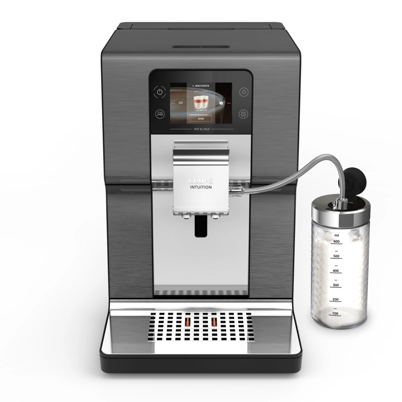 KRUPS CAFETERA ESPRESSO INTUITION HOT & COLD TITANIUM TOUCH KRUPS