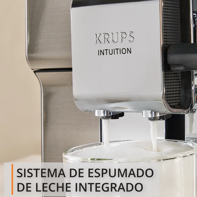 CAFETERA ESPRESSO INTUITION HOT & COLD TITANIUM TOUCH KRUPS - 5