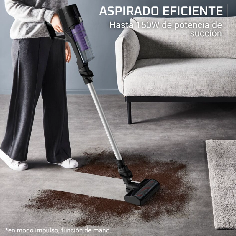 ASPIRADORA VERTICAL X PERT 5.8 DIGITAL ALLERGY ROWENTA - 2