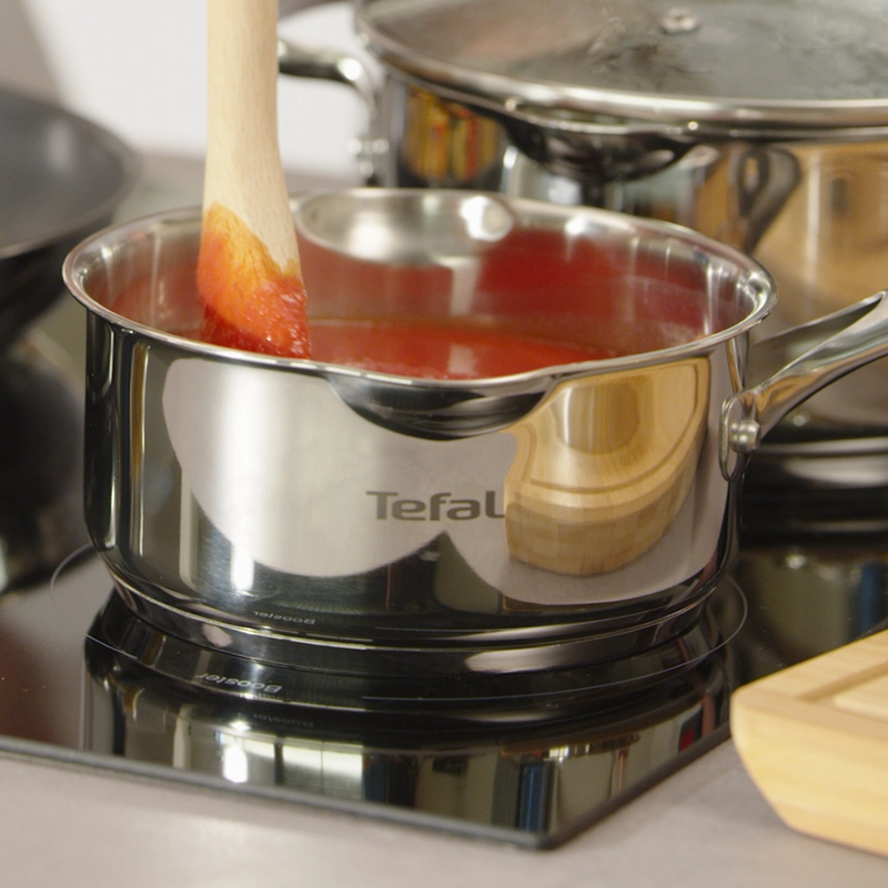 BATERIA DE COCINA ACERO INOXIDABLE DUETTO 11 PIEZAS TEFAL - 6