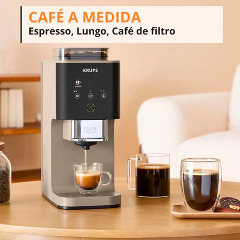 CAFETERA ESPRESSO COFFEE CRUSH CHAI KRUPS - 6
