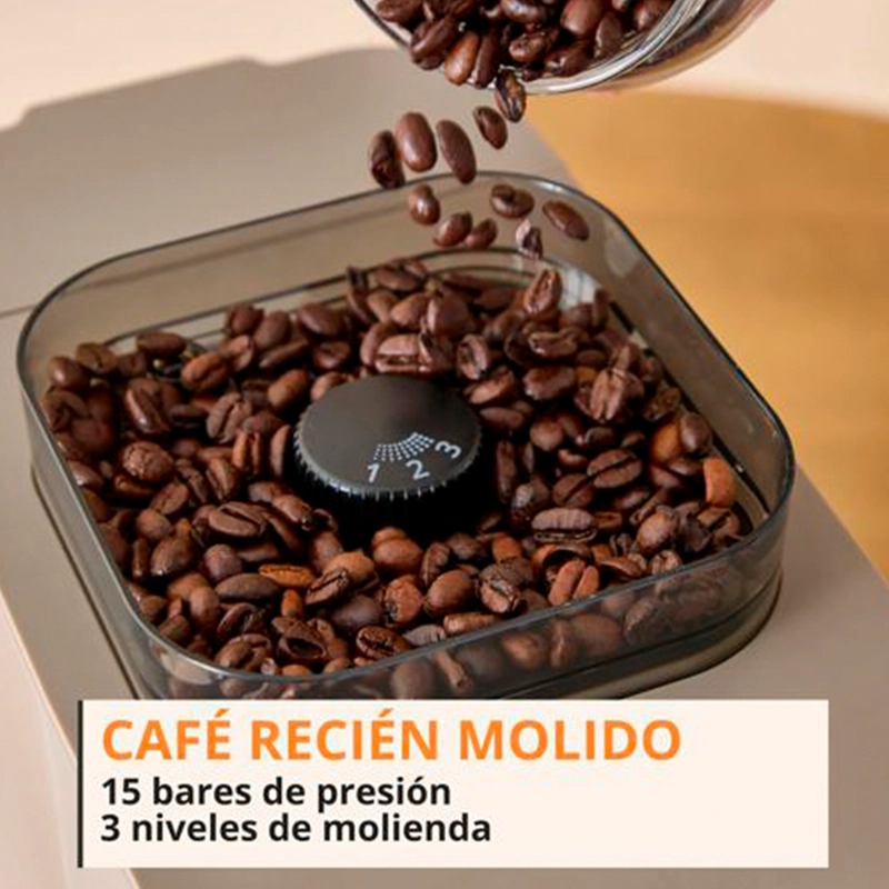 CAFETERA ESPRESSO COFFEE CRUSH CHAI KRUPS - 7