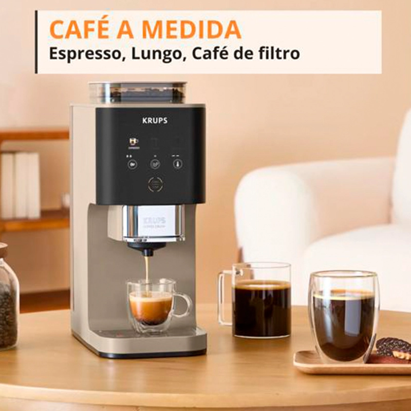 CAFETERA ESPRESSO COFFEE CRUSH CHAI KRUPS - 7