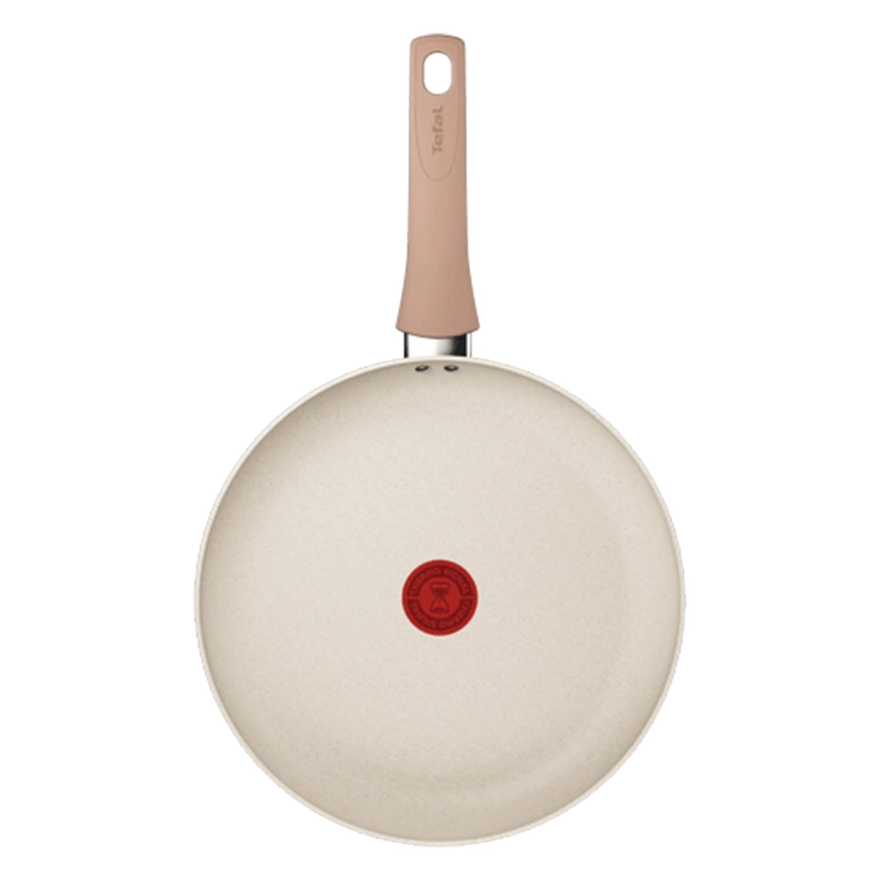 BATERIA DE COCINA CERAMICA ANTIADHERENTE BRIGHT 7 PCS BEIGE TEFAL - 2