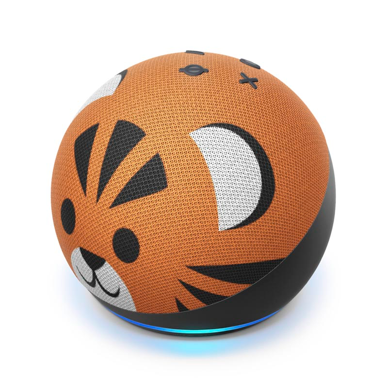 AMAZON ECHO DOT 4 GENERACIÓN EDICIÓN INFANTIL DISEÑO TIGRE - 2
