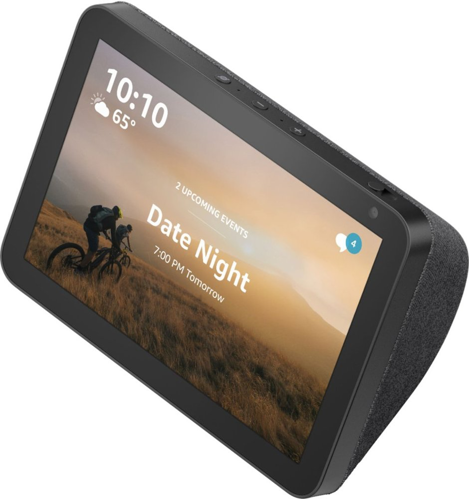 AMAZON ECHO SHOW 8 NEGRO CON ALEXA COMPATIBLE CON APPS DE STREAMING - 2