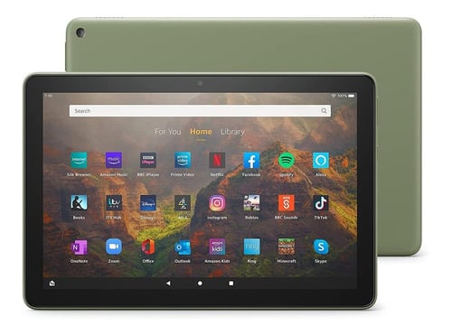 TABLET AMAZON FIRE HD 10 ULTIMO MODELO 32GB COLOR OLIVA OLIVO - 1