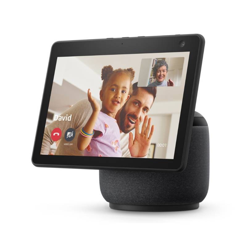 PARLANTE AMAZON ECHO SHOW 10 NEGRO CON ALEXA APPS STREAMING - 2