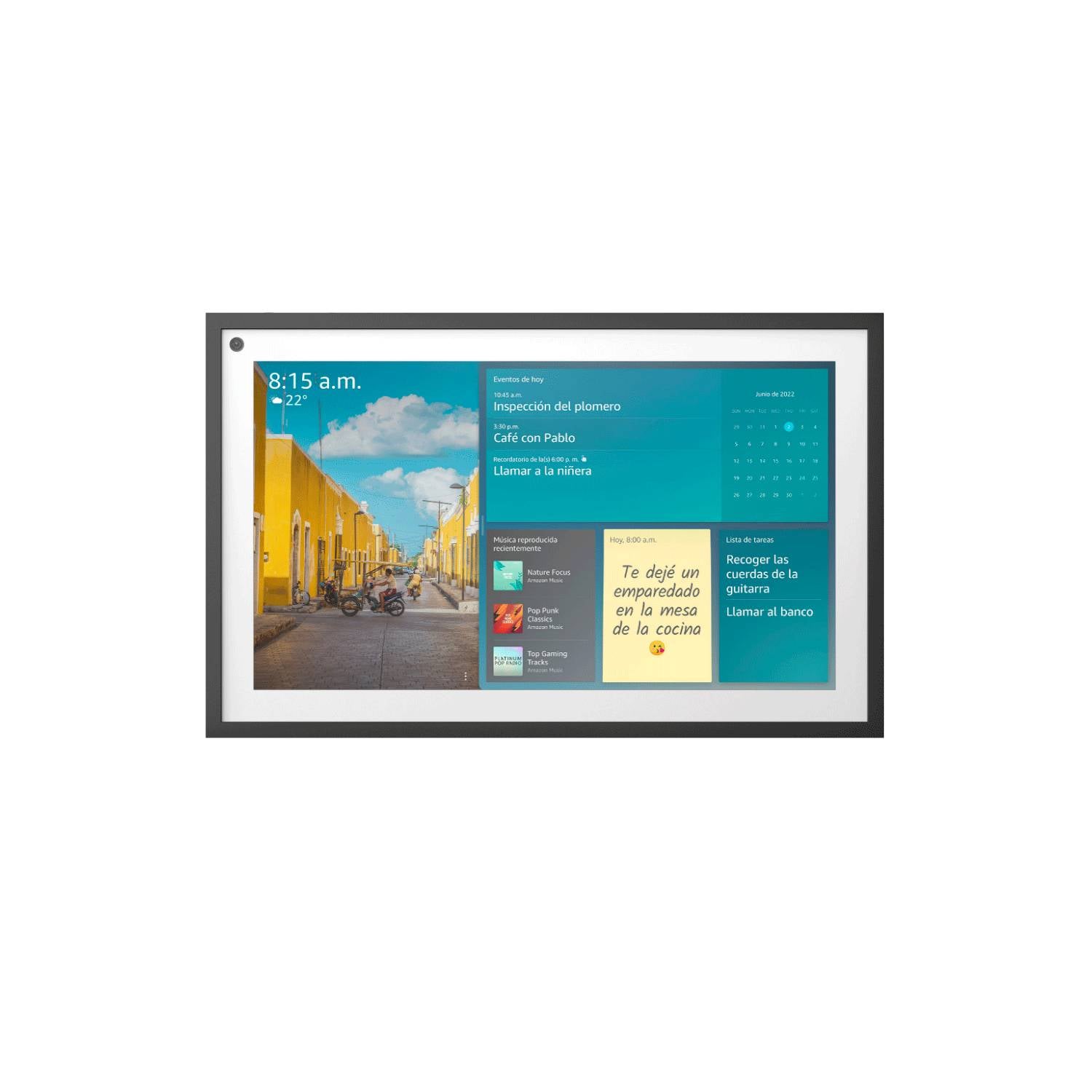 AMAZON ECHO SHOW 15 CON ALEXA ÚLTIMA GENERACIÓN NEGRO - 2