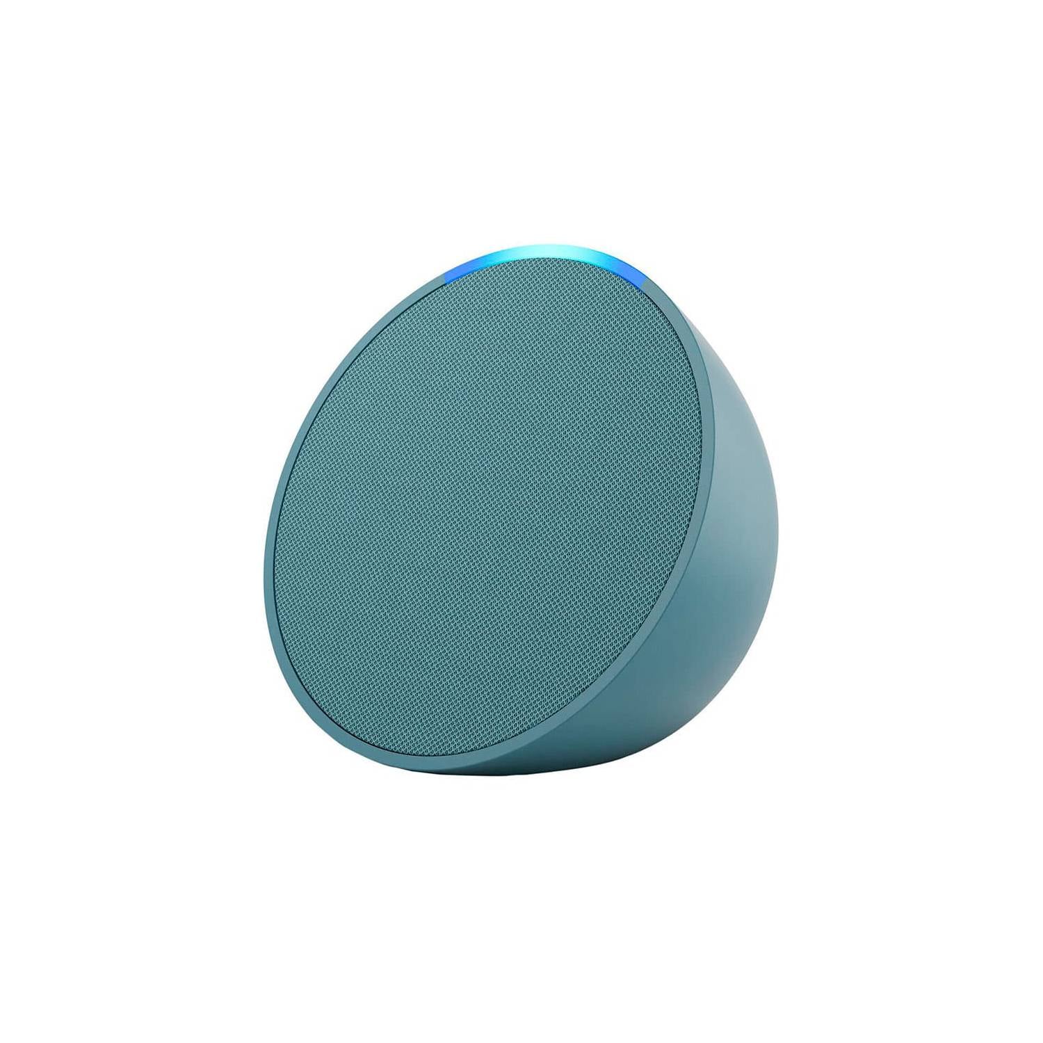 PARLANTE INTELIGENTE AMAZON ECHO POP ASISTENTE VIRTUAL ALEXA VERDE PETROLEO