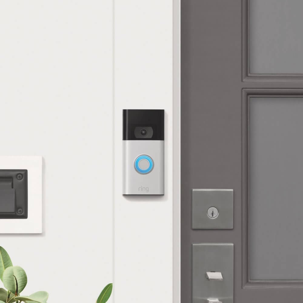 TIMBRE RING INTELIGENTE VIDEO DOORBELL 2ND GEN PLATA INALÁMBRICO COMPATIBLE ALEXA GRIS - 3