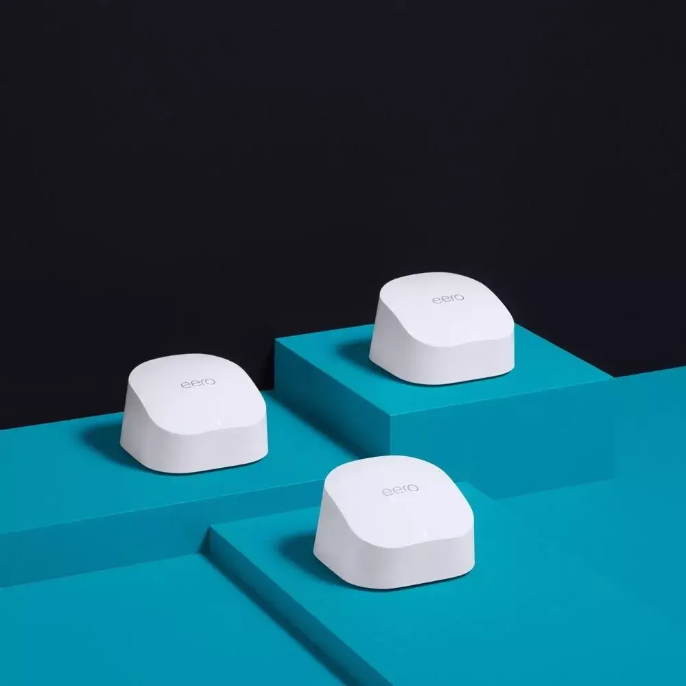 SISTEMA ROUTER AMAZON EERO 6 WIFI 6 MESH BANDA DUAL GHZ MEJORA TU SEÑAL WIFI - 3
