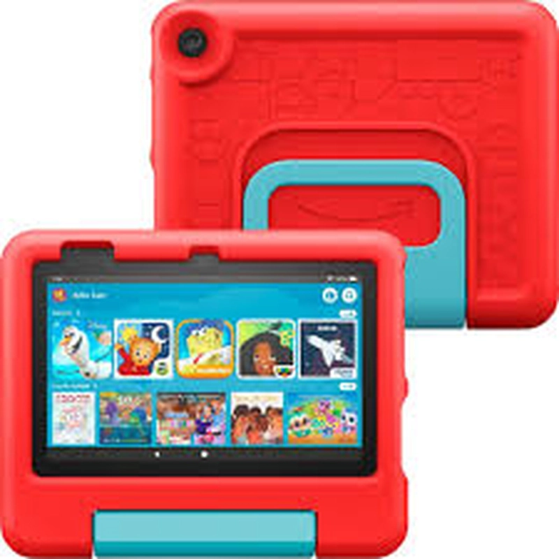 TABLET PARA NIÑOS AMAZON FIRE 7 KIDS 7″ 16GB CON FUNDA PROTECTORA ROJO - 2