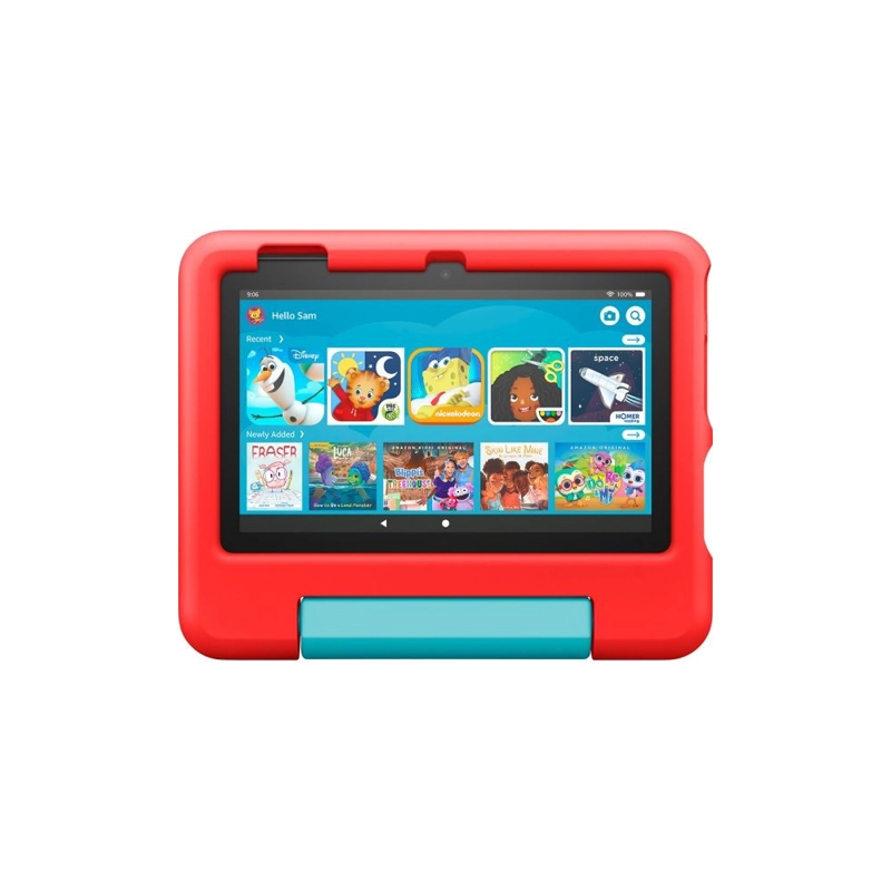 TABLET PARA NIÑOS AMAZON FIRE 7 KIDS 7″ 16GB CON FUNDA PROTECTORA ROJO - 3