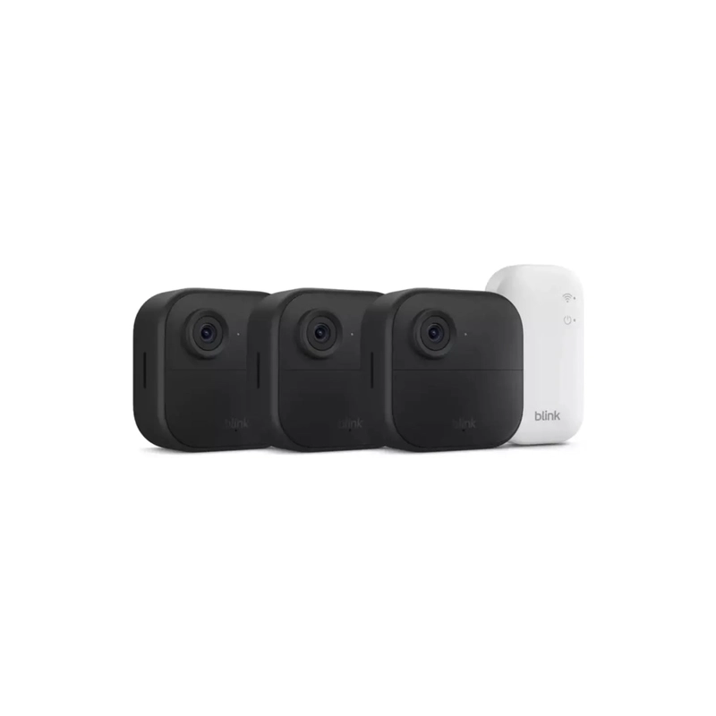 KIT 3 CAMARAS SEGURIDAD WIFI BLINK OUTDOOR EXTERIOR HD - 3