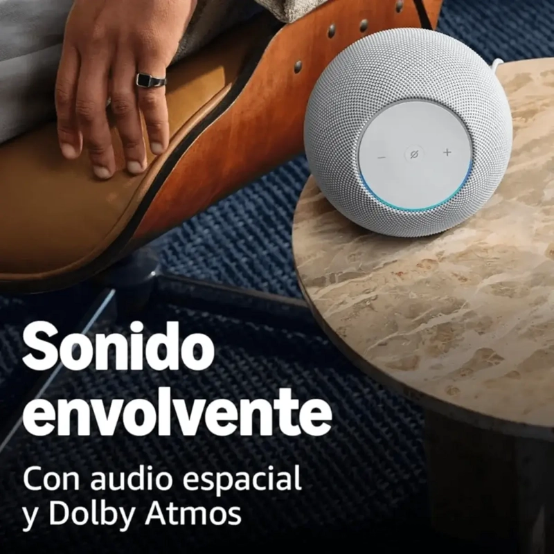AMAZON ECHO STUDIO ULTIMA GENERACION CON ALEXA SONIDO ESPECTACULAR 2026 BLANCO - 3