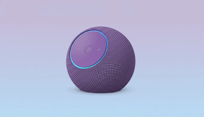 AMAZON ECHO DOT MAX NUEVO PARLANTE INTELIGENTE CON ALEXA Y SONIDO PREMIUM MORADO - 3