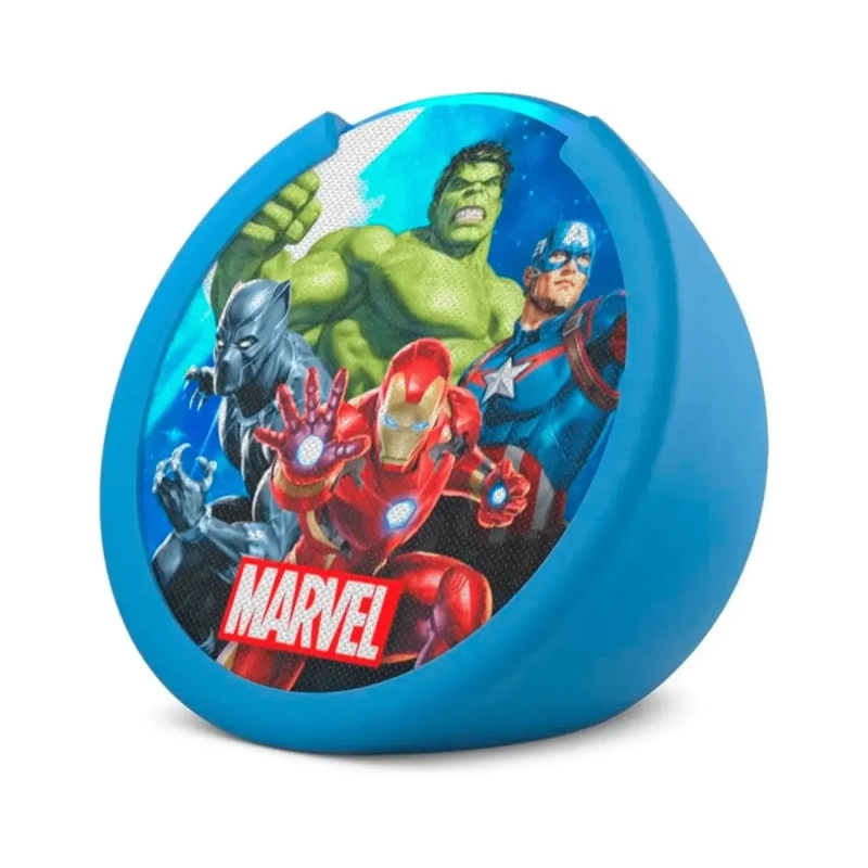 PARLANTE INTELIGENTE AMAZON ECHO POP KIDS NIÑOS EDICION MARVEL AVENGERS - 3
