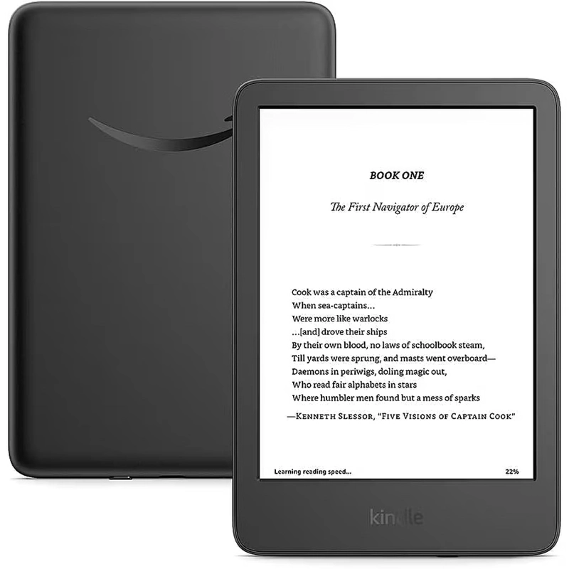 AMAZON KINDLE E-READER ULTIMA GEN 6″ 16GB COLOR NEGRO - 1